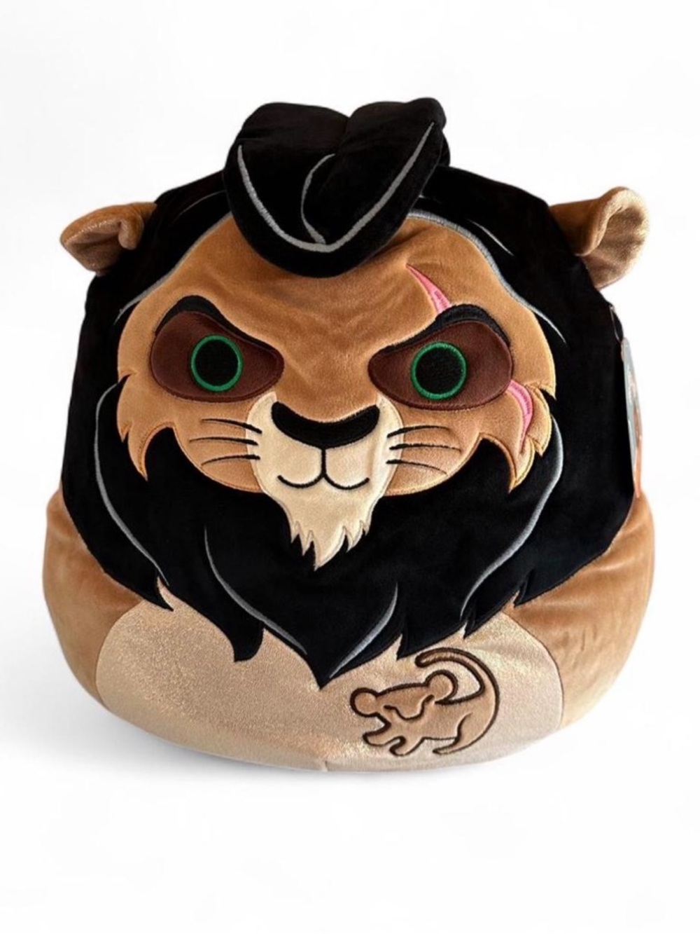 Squishmallows Lion King Disney Scar Official Jazwares Plush Stuffed Animal 12”